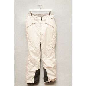 Mountain Hardwear Insulated Snow Pants | Women’s Small (S/R) Ivory/Black